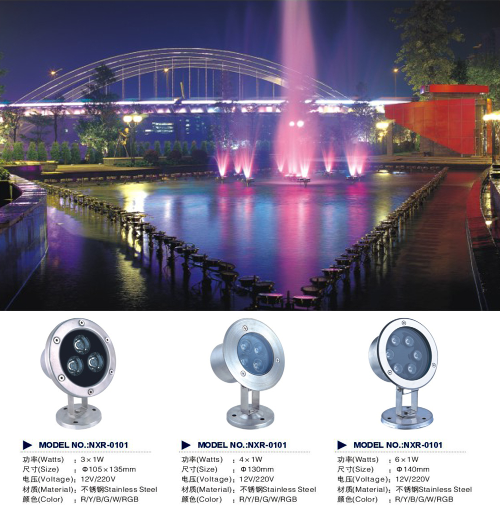 LED地底灯系列NO：NXR-03033-03055