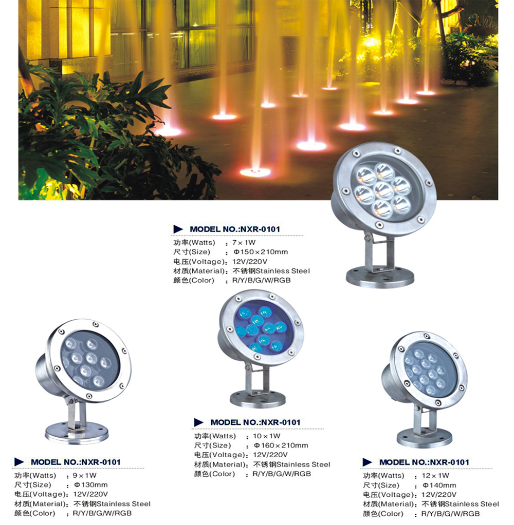 LED地底灯系列NO：NXR-03056-03084